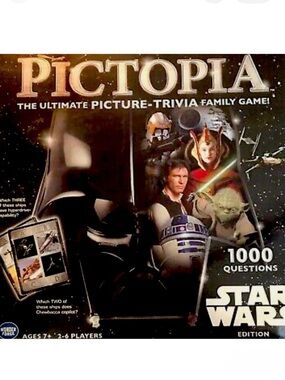 PICTOPIA Star Wars Trivia Game